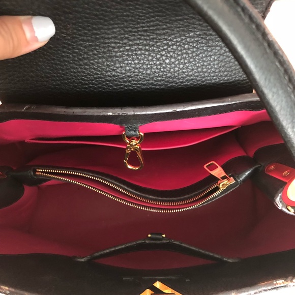 Authentic Louis Vuitton Capucines MM Black - Picture 4 of 8